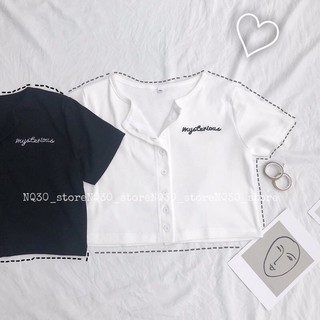 Set Quần Iru Rách + crop gân thêu☀️