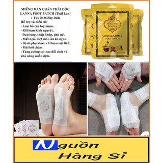 [BÁN SỈ] THẢI ĐỘC CHÂN THÁI LAN, Miếng dán thải độc chân Thái Lan