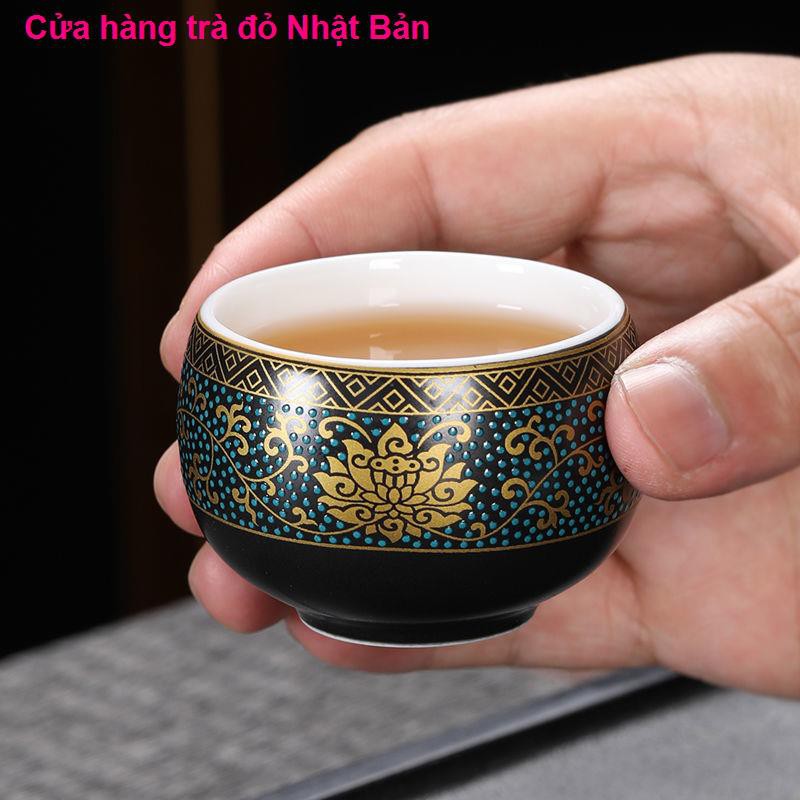 Bộ ấm trà Kung Fu Trung Quốc mới hộ gia đình được bảo hiểm bát Cup sáng tạo gốm cao cấpnhà cửa đời sống