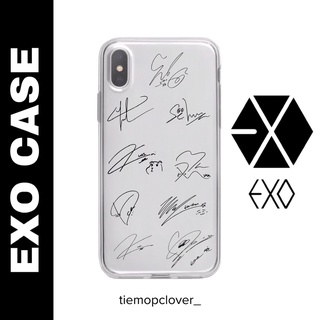 Ốp điện thoại chữ kí các thành viên EXO - Tiệm Ốp Clover