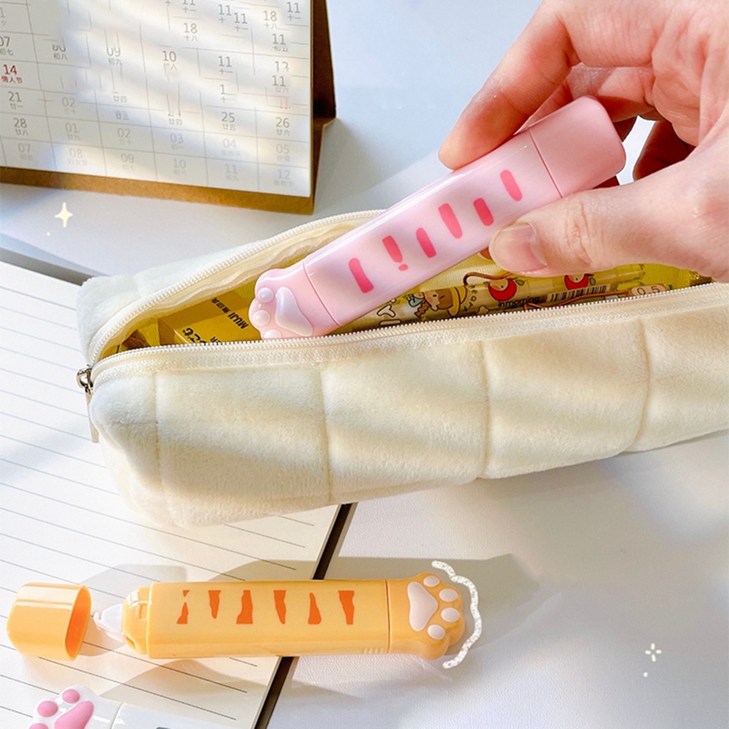 Bút xóa kéo băng keo hai đầu hình mèo xinh xắn TG-b813a