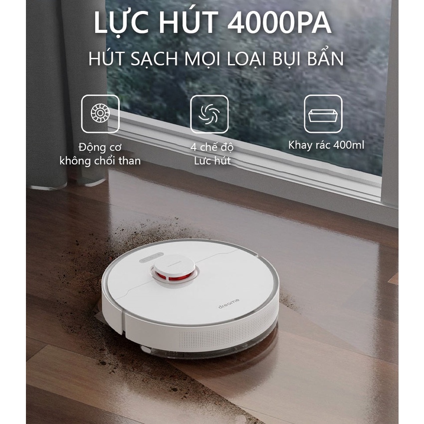 Dreame Z10 Pro | D10 Plus - Robot hút bụi lau nhà tự hút rác CHÍNH HÃNG QTE