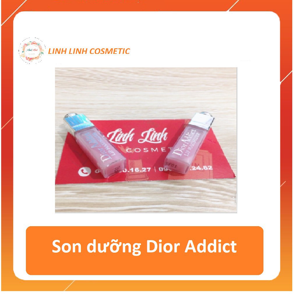 mini 2ml - màu 001 Son dưỡng Dior Addict Lip Maximizer