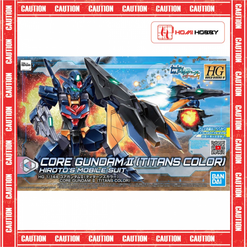 Mô hình lắp ráp gundam HGBR:R 1/144 Core gundam II (Titans Color)