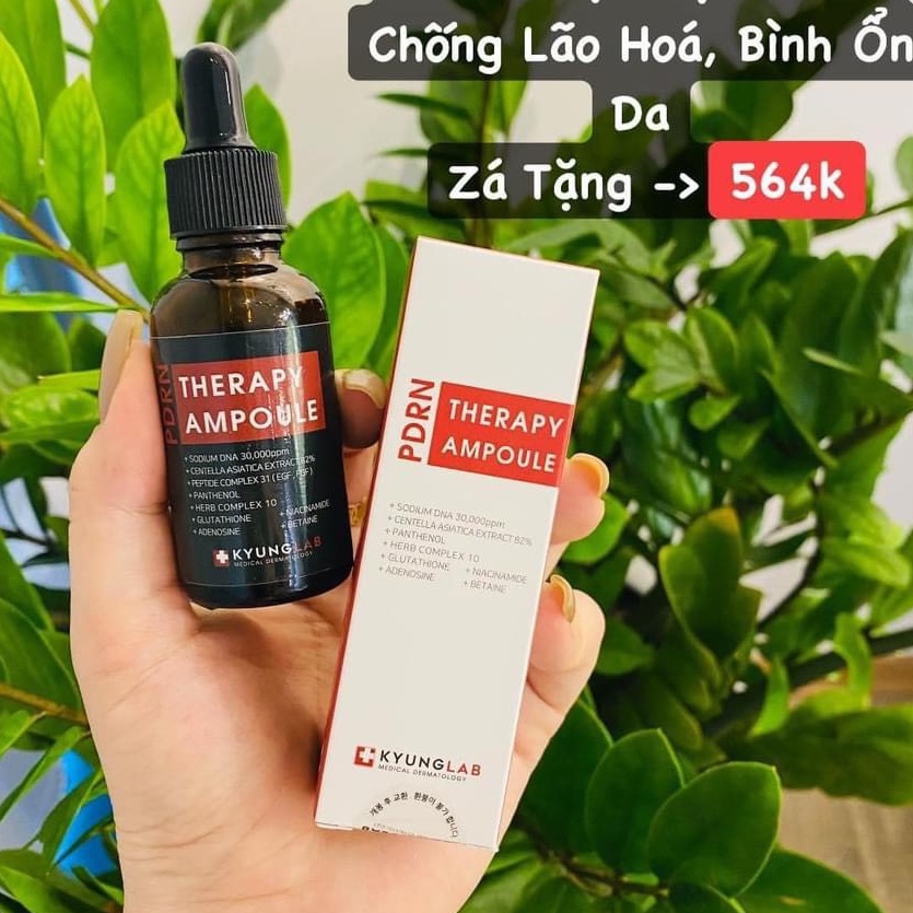 Mẫu Mới Tinh chất tế bào gốc Kyung Lab PDRN Therapy Ampoule phục hồi  làm đầy nếp nhăn chống lão hóa da vượt chội  30ml