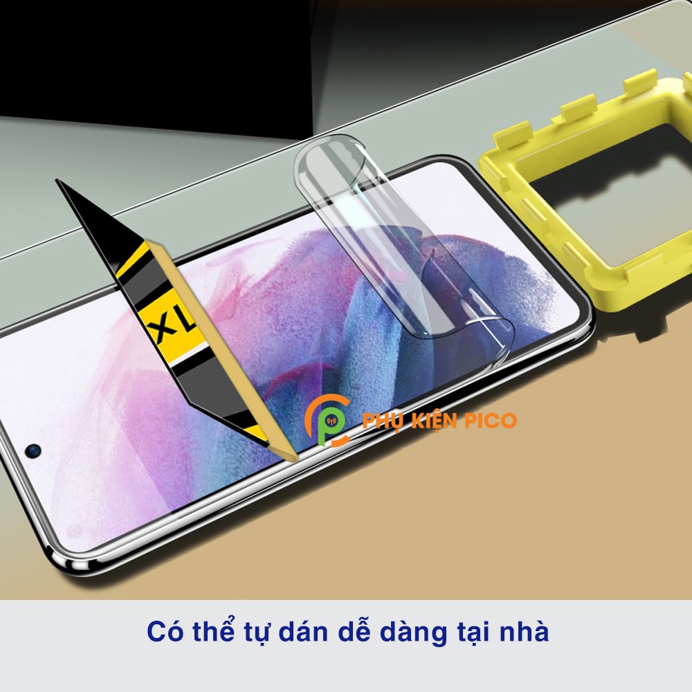 Dán màn hình Samsung S21 Plus full màn dẻo trong suốt PPF tự phục hồi vết xước - Dán dẻo Samsung Galaxy S21 Plus