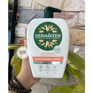 KEM DƯỠNG ẨM DERMAVEEN EVERYDAY MOISTURISING LOTION 1 LITRE_ CHUẨN ÚC