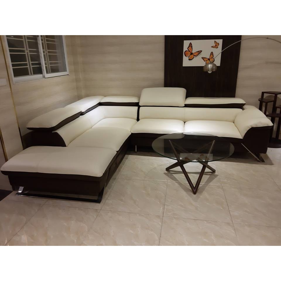 Ghế Sofa da cao cấp giá rẻ, phòng khách chung cư