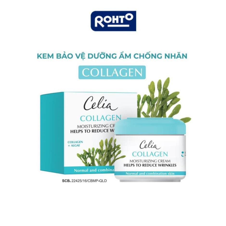 [NHẬP KHẨU BALAN] KEM DƯỠNG ẨM CHỐNG NHĂN COLLAGEN CELIA COLLAGEN MOISTURIZING CREAM- 50ML