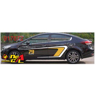 Tem dán xe ô tô Cerato Cao Cấp - Hàng siêu cấp, Decal ô tô siêu bền - 917672, 919105, 919145