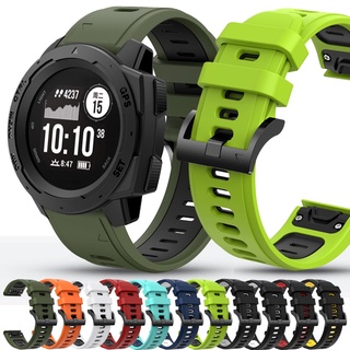 Dây Đeo Thay Thế Cho Đồng Hồ Thể Thao Bằng Silicone Bền Cho Garmin Instinct/Instinct Fenix 6 Pro 5 Plus