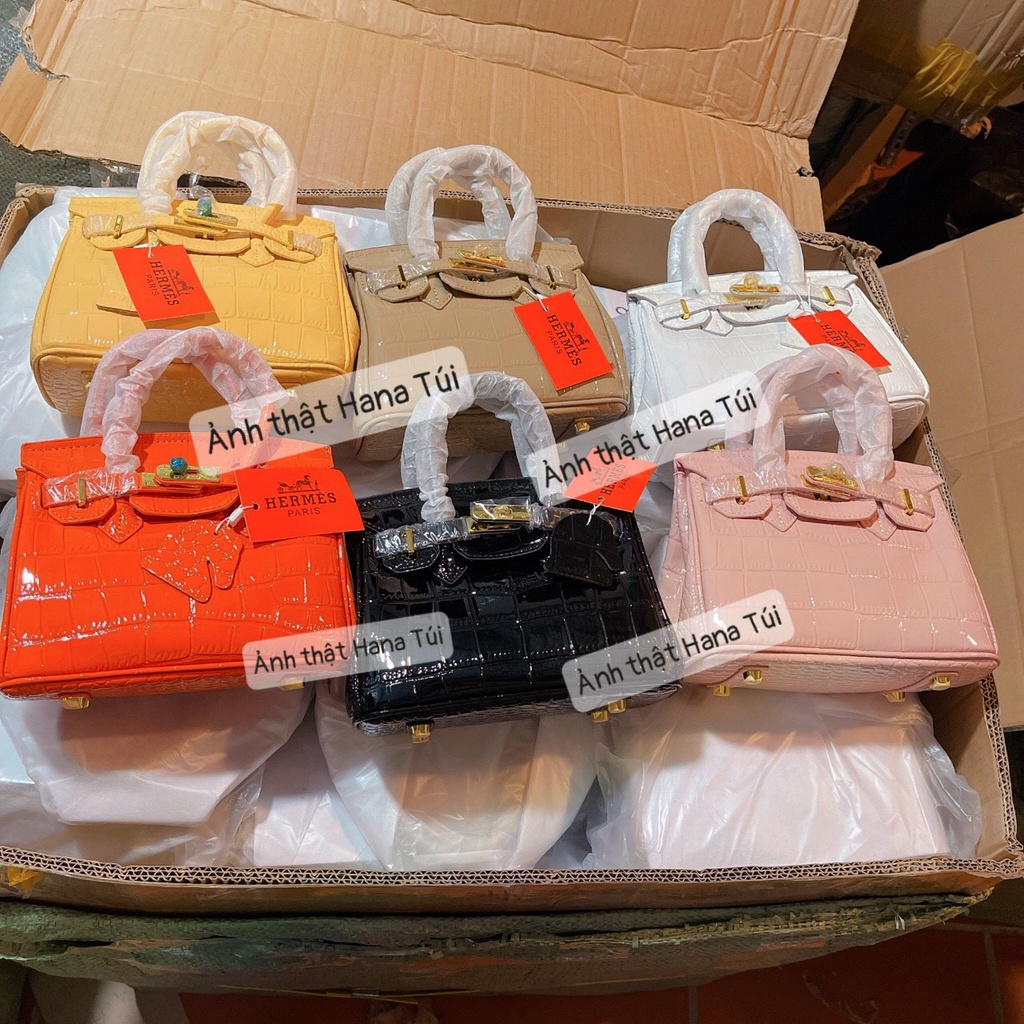 Túi da rắn Bikinnn size 20cm-25cm da mềm sụn