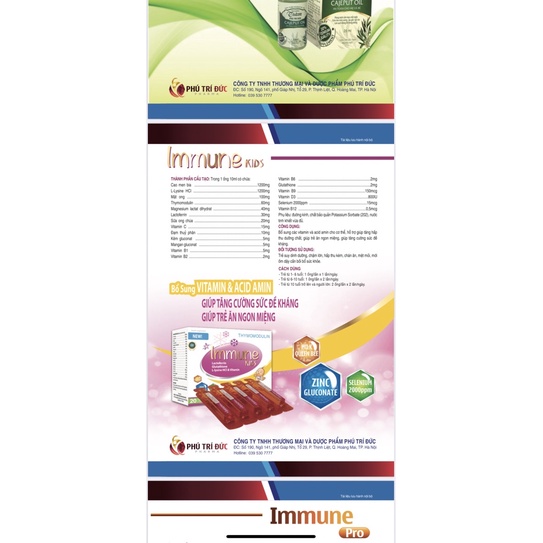 Vitamin tổng hợp immune kisd