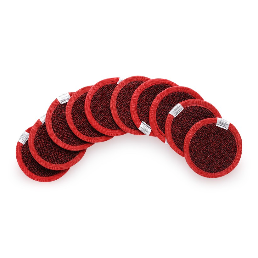 Bộ 10 đế lót ly tròn Ohi@ma HM-TV10 (HÀNG CHÍNH HÃNG)