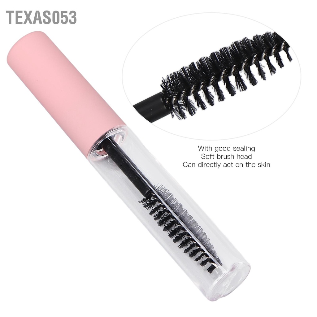 Hàng HOT 10 pcs Ống đựng mascara rỗng bằng nhựa trong suốt dung tích 5ml tiện dụng【Texas053】