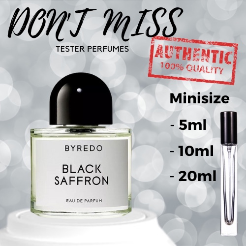 Nước hoa BYREDO Black Saffron Eau de Parfum (5ml/10ml/20ml)  [𝙳𝚘𝚗𝚝.𝚖𝚒𝚜𝚜]