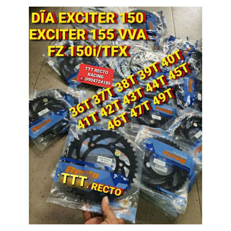 DĨA RỜI NHÔNG RỜI EXCITER 150/EXCITER 155 VVA/TFX 150/FZ 150i SIZE 36,37,38,39,40,41,42,43,44,45,46,47,48,49
