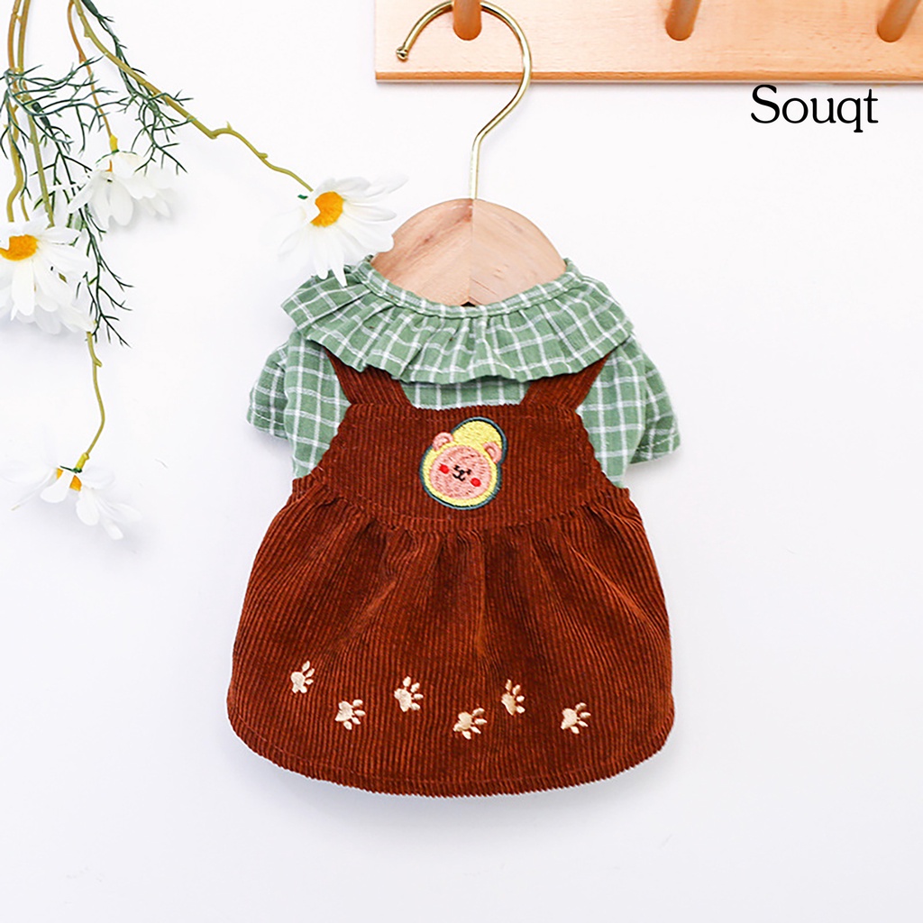 Bộ đồ hóa trang vải polyester mềm mại thân thiện với da cho cún cưng