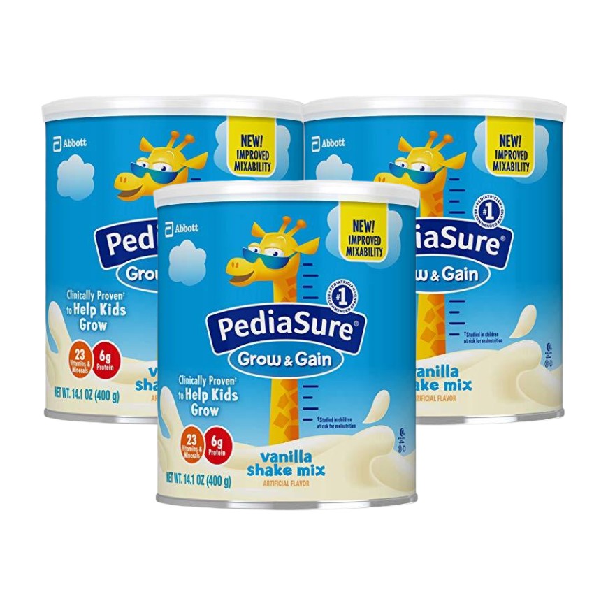 🥛🦒🦒🦒🥛 Sữa bột Pediasure hươu cao cổ USA Pediasure Grow & Gain 400g New 🇺🇸🇺🇸🇺🇸