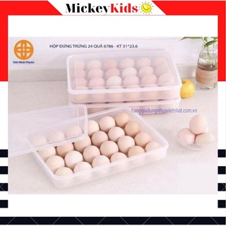 Khay đựng trứng 1 tầng 24 quả