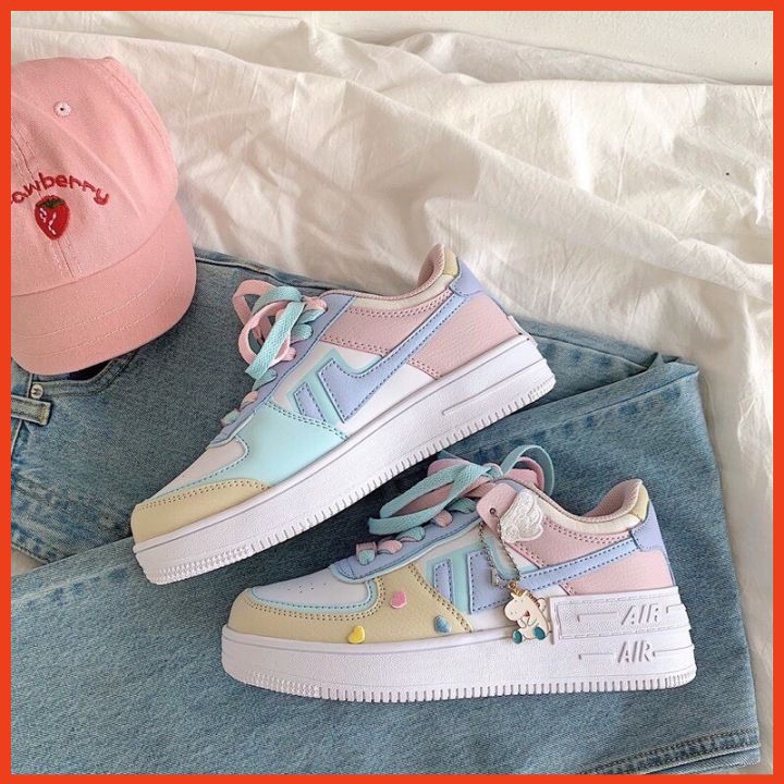 Giày Thể Thao Sneaker Nữ Đẹp Giày Hàn Quốc Đế Trắng | BigBuy360 - bigbuy360.vn