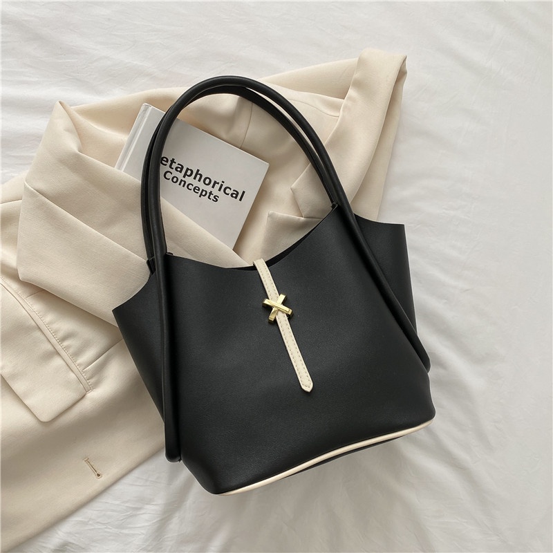 Túi Xách Kẹp Nách Cỡ Lớn Thiết Kế Đơn Giản Thời Trang Cho Nữ