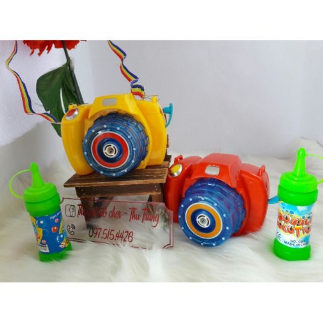 Máy ảnh thổi bong bóng