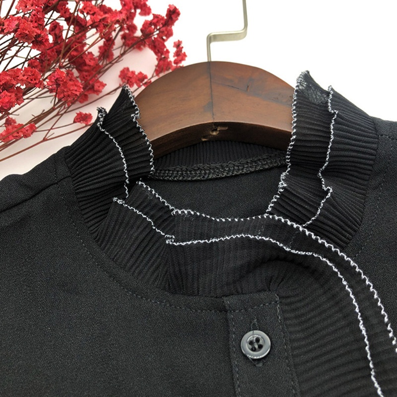 Cổ Áo Sơ Mi Giả Có Nút Tháo Rời Được Thiết Kế Thanh Lịch Cho Nữ | BigBuy360 - bigbuy360.vn