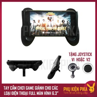 Tay cầm chơi game dành cho điện thoại K18 full màn hình từ 4.7 - 6.3 inch Tặng kèm Joystick điện thoại