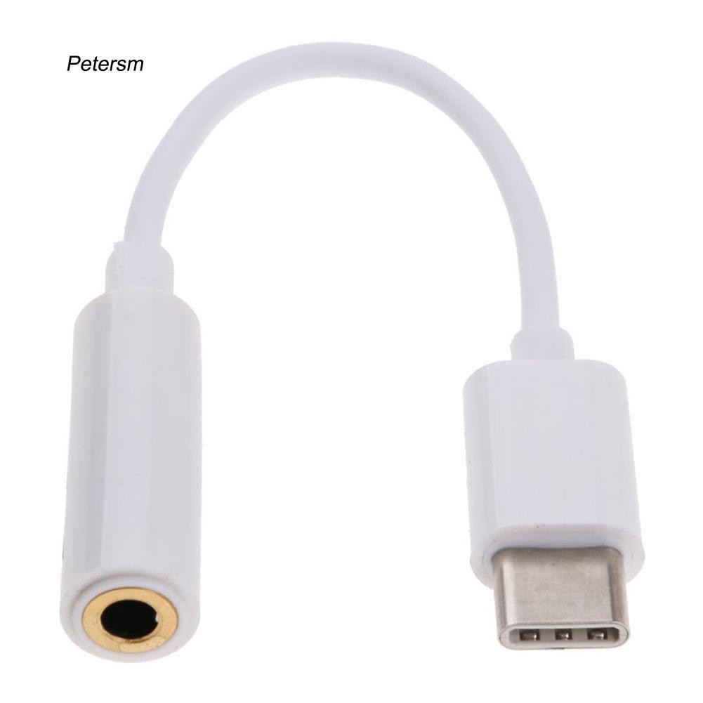 Cáp nối chuyển đổi đầu cắm USB type-C sang lỗ cắm tai nghe 3.5mm