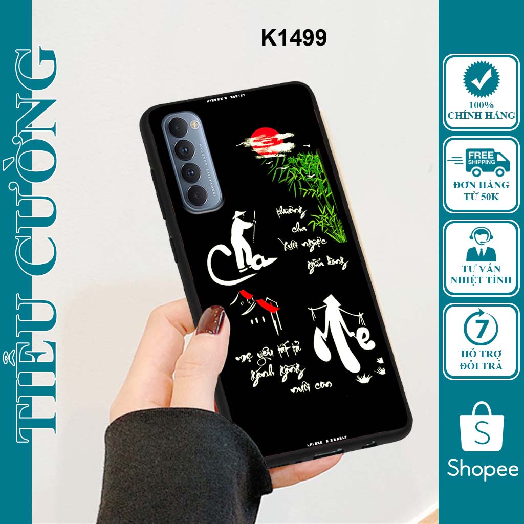 Ốp Oppo Reno 6 5G, Reno 6Z, Reno 6 Pro 5G, Reno 7 5G, Reno 7Z 5G in hình thư pháp RẺ BỀN ĐẸP