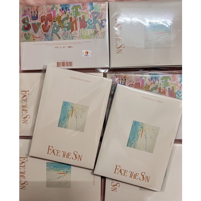 Được chọn mem - Seventeen Face The Sun carat ver nguyên seal