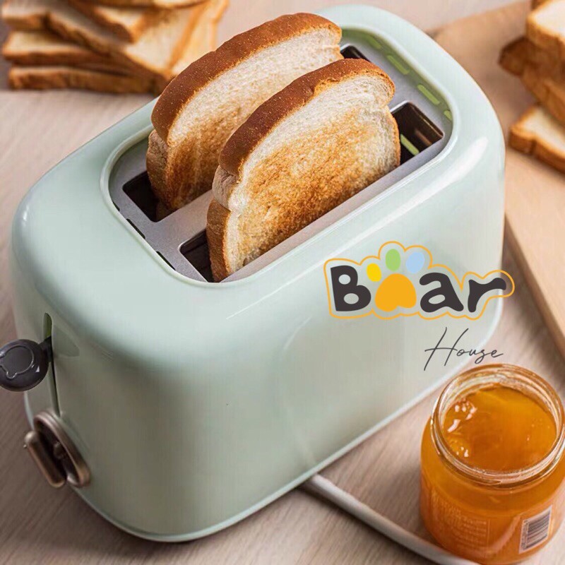 [1 đổi 1 trong 3 ngày] Máy nướng bánh mì sandwich dạng bật mẫu mới 2021 - Hàng chính hãng BEAR