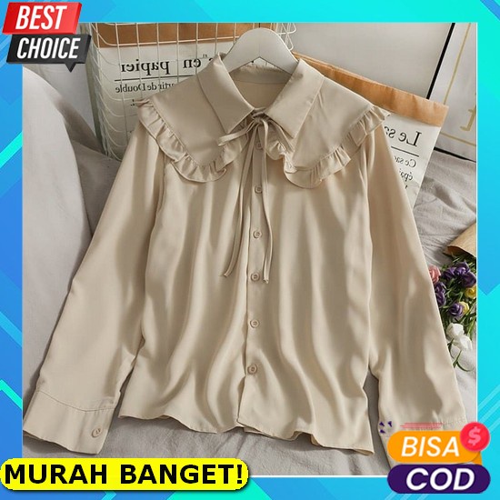 Orin Áo Dệt Kim Tay Dài In Hình Bong Bóng Kiểu Hàn Quốc Dành Cho Nữ Tuổi Teen Wollycrepe Premium Amel Jeni Top