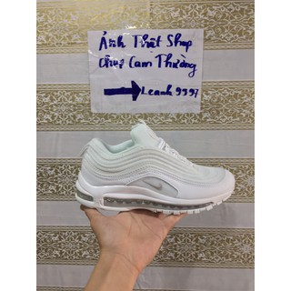 Giày thể thao 97 trắng đế trắng