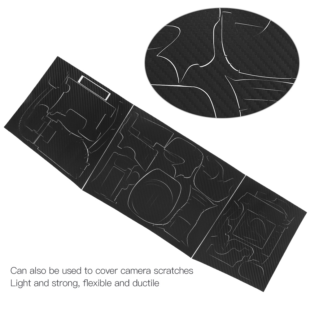 DSLR Camera Body Cover Kit Stickers Protective Skin Decoration Fit for Canon SLR 5D3