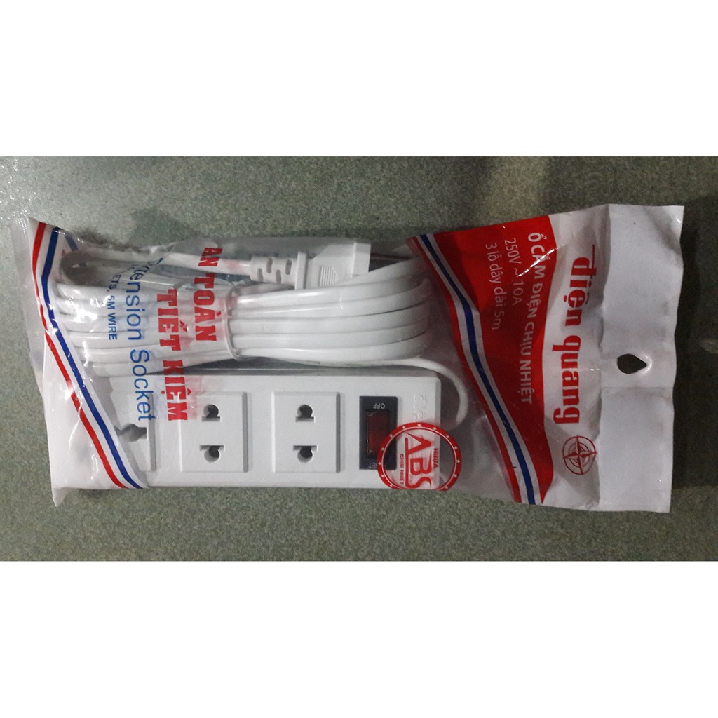 Ổ CẮM 5M ĐIỆN QUANG