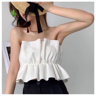 Áo ống zip kéo CAO CẤP nhúng eo( sẵn mod)