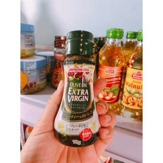 Dầu oliu Ajinomoto Olive Extra Virgin Nhật 70g date 2021