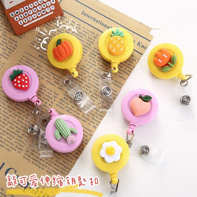 Dây đeo thẻ KOLANO dây đeo bảng tên sinh viên, nhân viên, học sinh, bảng tên rút gọn họa tiết hoạt hình SA-001408