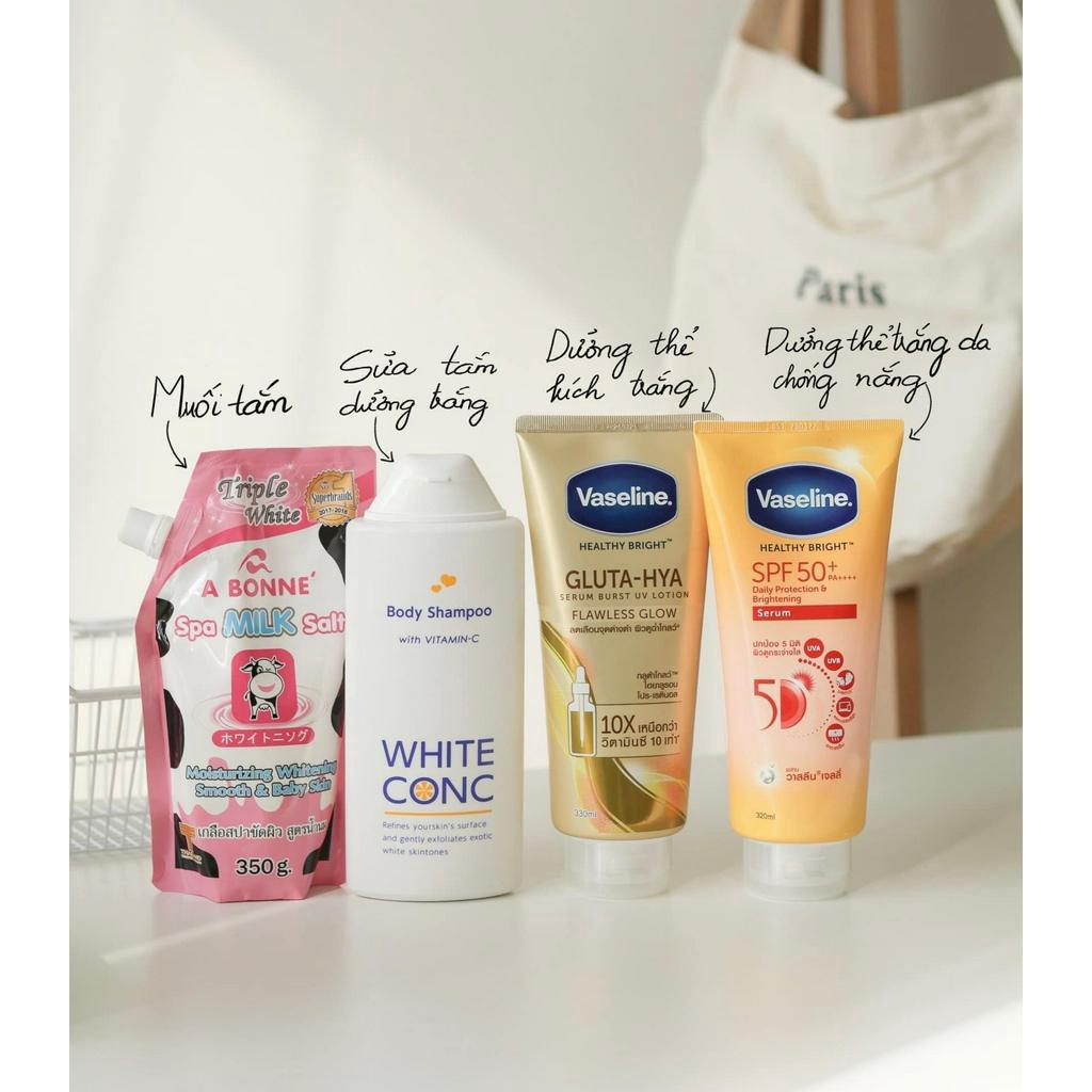 Sữa Dưỡng Thể Vaseline Perfect Serum 50X Tuýp - 320ml [MẪU MỚI]
