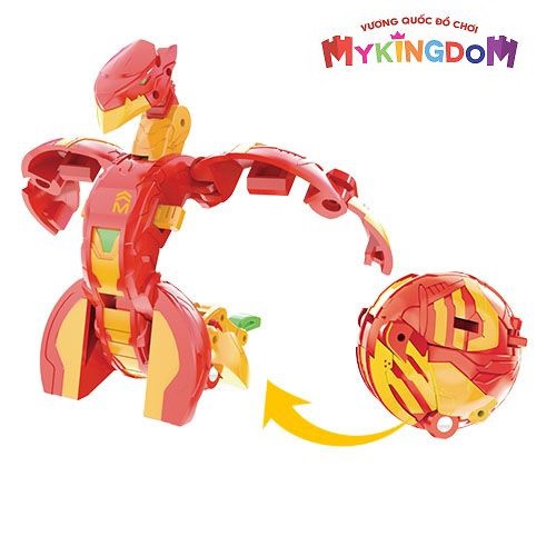 BAKUGAN - Siêu Chiến Binh Thủy Quái Dx Serpenteze Red (124757)