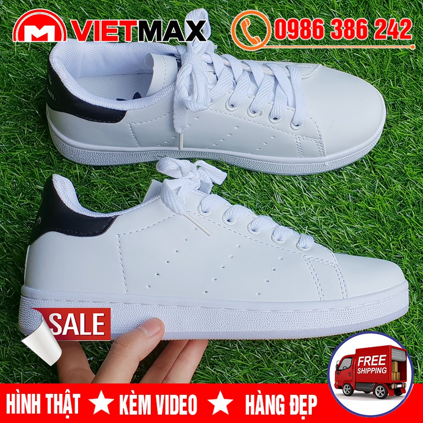 🔥 Giày Thể Thao Stan Smith Trắng Gót Đen Hàng Đẹp (HOT)