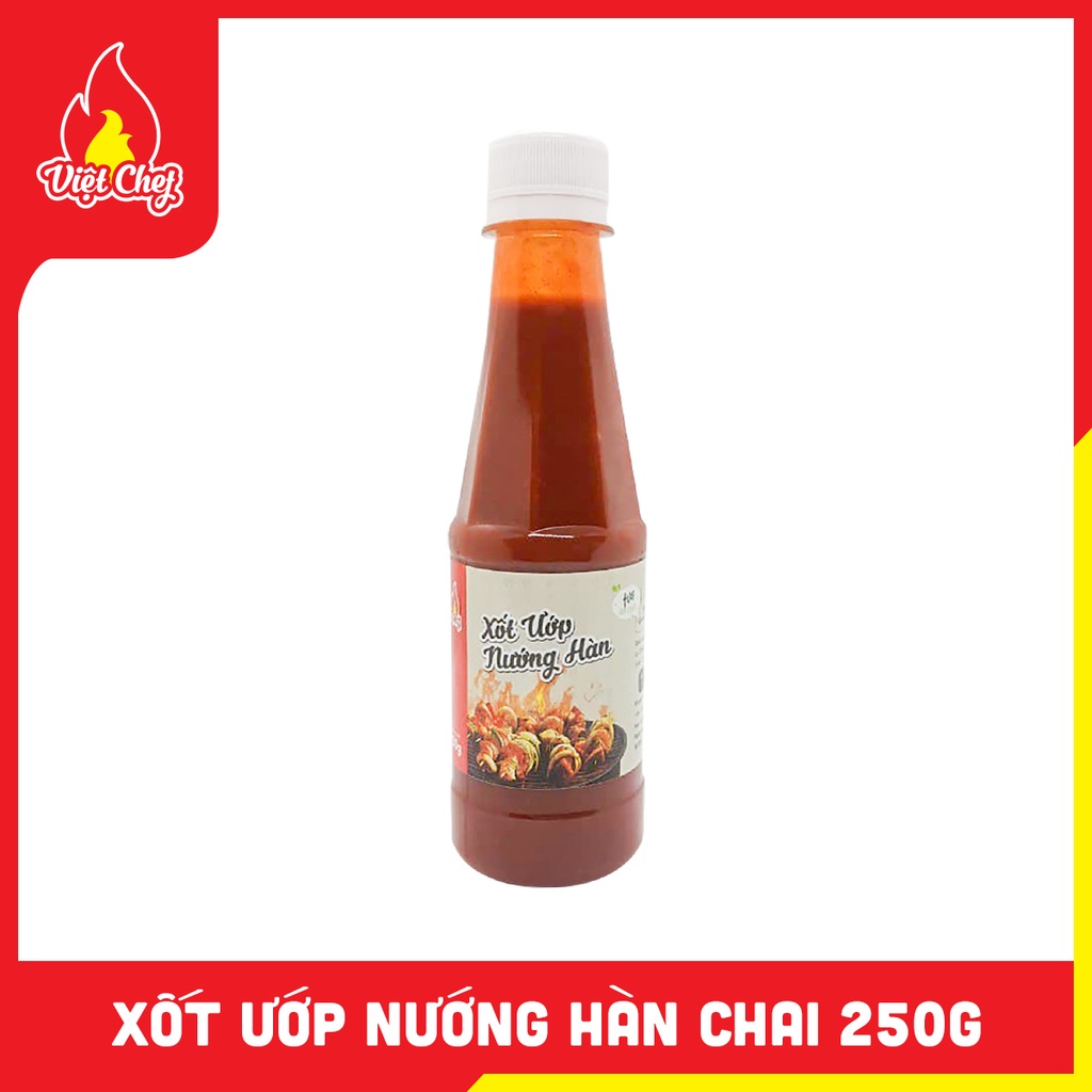 XỐT ƯỚP NƯỚNG HÀN 250G CHAI NHỰA - Xốt tẩm ướp nướng chuẩn hương vị Hàn