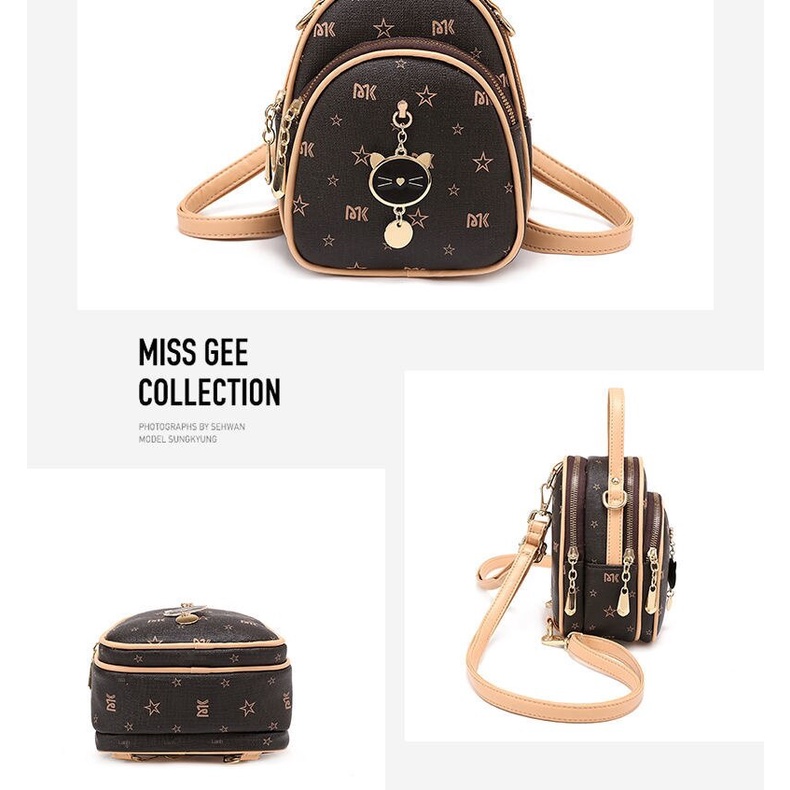 Ba lô chính hãng ba lô thời trang nữ Hàng Mới Về Ba Lô Da Mini Thời Trang Cho Nữ