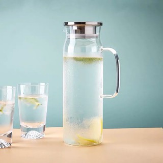 [Mã SKAMLTSM9 giảm 10% đơn 99K] Bình nước thuỷ tinh nắp inox