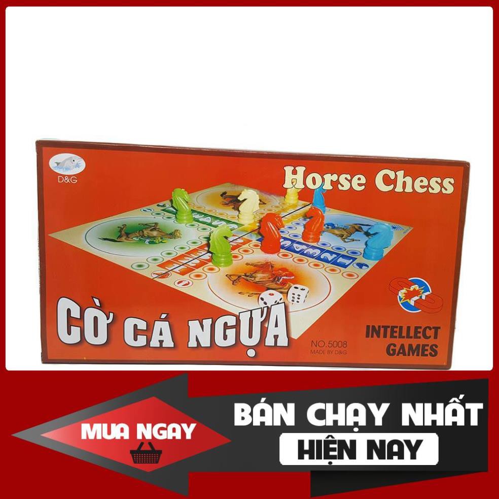 Cờ Cá Ngựa Nam Châm Cỡ Lớn Hàng Xịn 42X42cm - Đỗ Gia