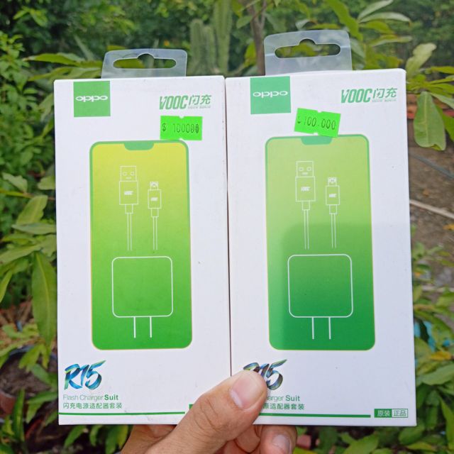 Bộ sạc siêu nhanh xịn Oppo R15 cáp Micro