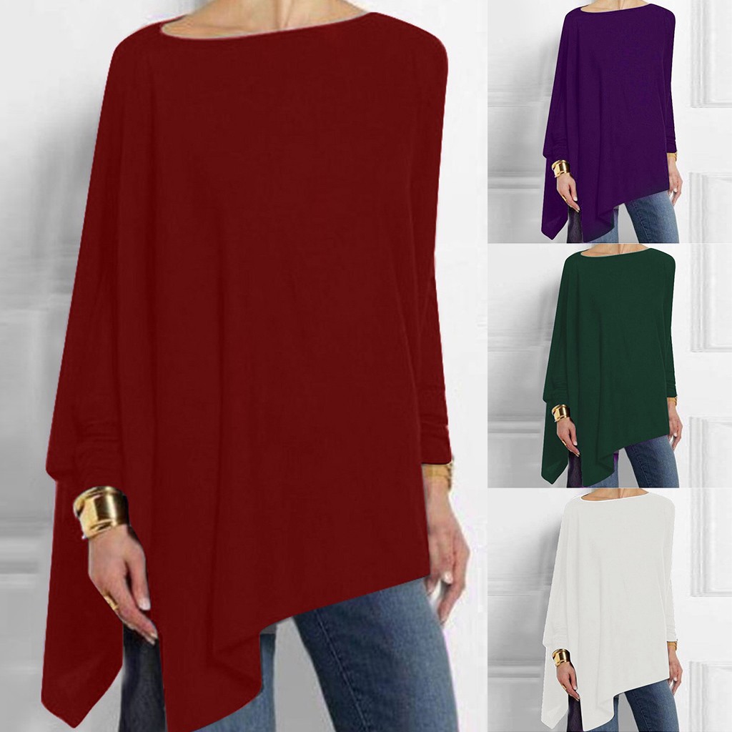 Áo Sweatshirt Màu Trơn