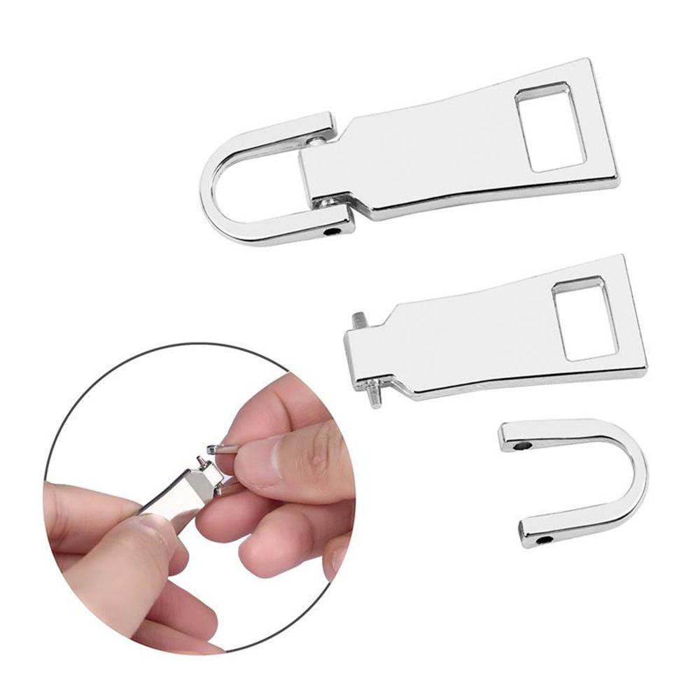 Aaron1 Dụng Cụ Kéo Khóa Dây Bằng Kim Loại Thông Dụng Tháo Rời Được DIY Cho Ba Lô